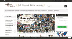 Desktop Screenshot of galeriachabix.com
